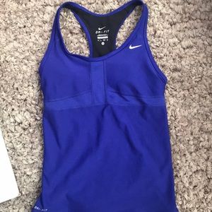 indigo nike racerback